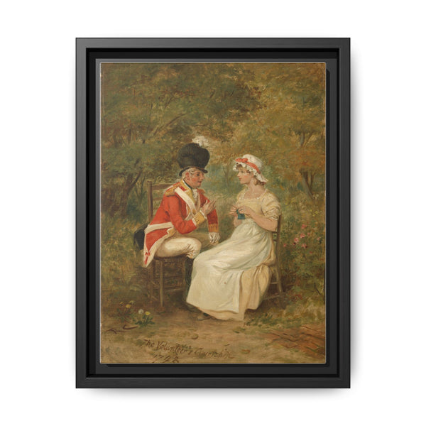 The Volunteer's Courtship, 1798 (c. 1870) by Randolph Caldecott - NOMADEN ART GALLERY