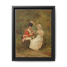 The Volunteer's Courtship, 1798 (c. 1870) by Randolph Caldecott - NOMADEN ART GALLERY