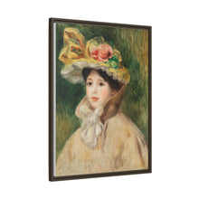 Mujer con Capeline (Femme à la capeline) (principios de la década de 1890) de Pierre-Auguste Renoir