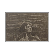 On the Waves of Love (1896) by Edvard Munch - NOMADEN ART GALLERY