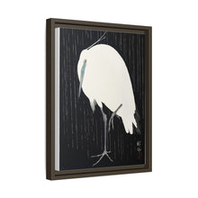 Egret in the rain (1925 - 1936) by Ohara Koson