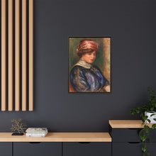 Junge Frau in Blau, Büste (Jeune femme en corsage bleu, buste) (1911) von Pierre-Auguste Renoir
