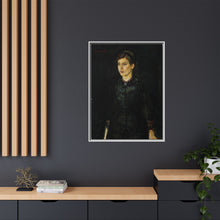 Inger in Black (1884) by Edvard Munch - NOMADEN ART GALLERY