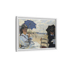 Claude Monet's The Beach at Trouville (1870) - NOMADEN ART GALLERY