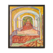 Corridor in the Asylum (1889) by Vincent Van Gogh - NOMADEN ART GALLERY