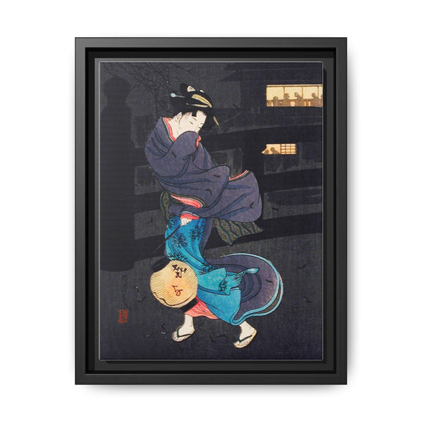 Cold Wintery Wind print in high resolution by Hiroaki Takahashi (1871–1945). - NOMADEN ART GALLERY