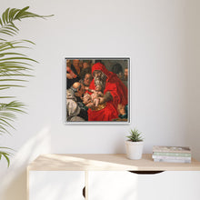 The circumcision of Christ. Oil painting after Hendrik Goltzius