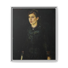 Inger in Black (1884) by Edvard Munch - NOMADEN ART GALLERY