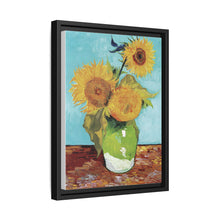Vincent van Gogh's Vase with Three Sunflowers (1888) - NOMADEN ART GALLERY