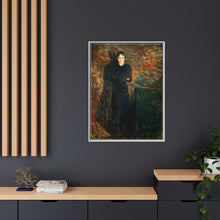 Lady in Black by Edvard Munch - NOMADEN ART GALLERY