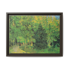Vincent van Gogh's Path in the Park of Arles with Walkers (1888) - NOMADEN ART GALLERY