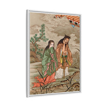 Chinese tales, vintage Japanese painting by G.A. Audsley