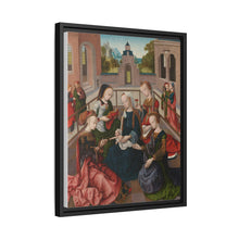 The Virgin and Child with Four Holy Virgins (c. 1495 - c. 1500) by Master of the Virgo inter Virgines