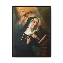 Female Saint Holding Crucifix with Crown of Thorns - NOMADEN ART GALLERY