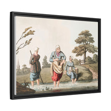 Illustration of leech finders from The Costume of Yorkshire (1814) by George Walker