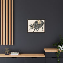 Black bull by Kōno Bairei (1844-1895)