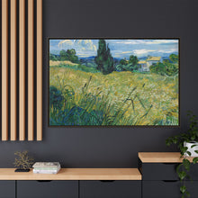 Vincent van Gogh's Green Wheat Field with Cypress (1889) - NOMADEN ART GALLERY