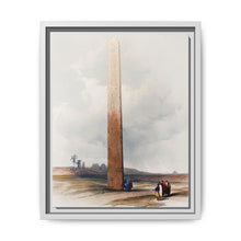 Ancient Egypt Art: Obelisk of Heliopolis by David Roberts - Canvas Wall Art - NOMADEN ART GALLERY
