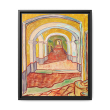 Corridor in the Asylum (1889) by Vincent Van Gogh - NOMADEN ART GALLERY