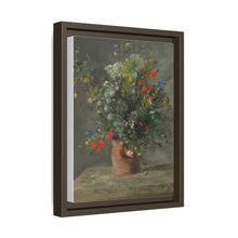 Flores en un jarrón (c. 1866), cuadro de alta resolución de Pierre-Auguste Renoir 