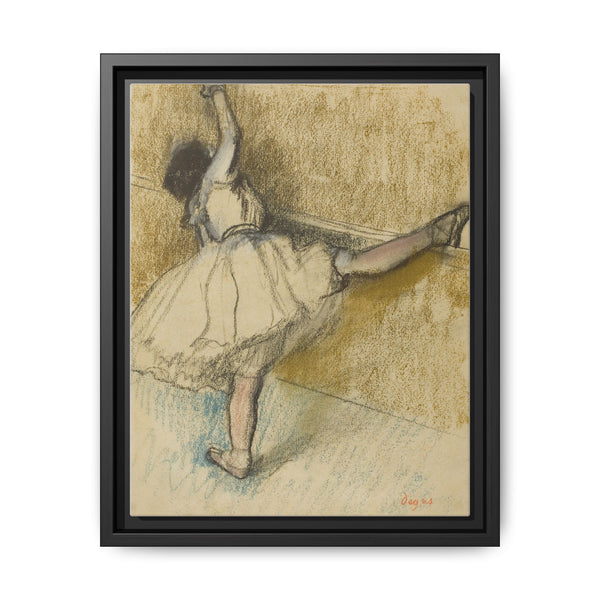 Dancer Stretching at the Bar by Hilaire Germain Edgar Degas - NOMADEN ART GALLERY