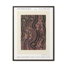 Art Deco Flower pattern pochoir print in oriental style - NOMADEN ART GALLERY