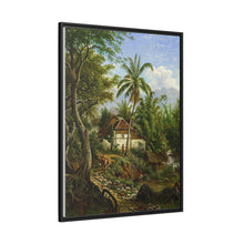 Landschap in Nederlands-Indie (1858 - 1900) by Maurits E H R van den Kerkhoff.