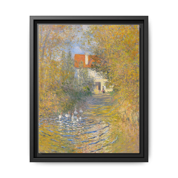 Claude Monet's The Geese (1874) famous painting. Original from the Sterling and Francine Clark Art Institute - NOMADEN ART GALLERY