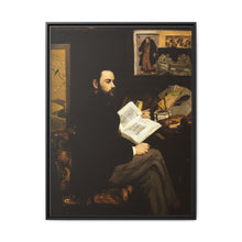 Portrait of Emile Zola (1868) by Edouard Manet - NOMADEN ART GALLERY