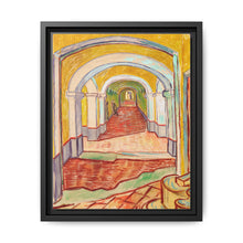 Corridor in the Asylum (1889) by Vincent Van Gogh - NOMADEN ART GALLERY