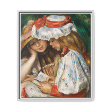 Two Girls Reading (c. 1890–1891) by Pierre-Auguste Renoir - NOMADEN ART GALLERY