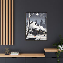 Moonlight on Snow (1936) print in high resolution by Hiroaki Takahashi