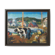Ox Team, Wharf at Matinicus (1916) - NOMADEN ART GALLERY
