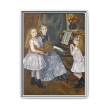 The Daughters of Catulle Mendès, Huguette (1871–1964), Claudine (1876–1937), and Helyonne (1879–1955) (1888) by Pierre-Auguste Renoir - NOMADEN ART GALLERY