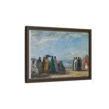 Claude Monet's The Beach at Trouville - NOMADEN ART GALLERY
