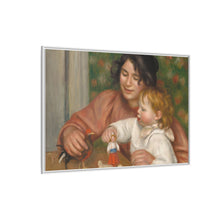 El niño con juguetes de Pierre-Auguste Renoir, Gabrielle y el hijo del artista, Jean (1895-1896) 