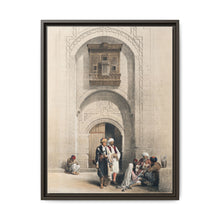Modern mansion showing the arabesque architecture of Cairo illustration by David Roberts (1796–1864) - NOMADEN ART GALLERY