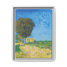 Vincent van Gogh's Avenue at Arles with houses (1888) - NOMADEN ART GALLERY