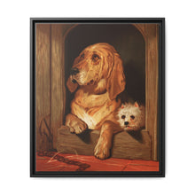 Dignity and Impudence by Sir Edwin Landseer (1877), Landseer’s dog painting of a bloodhound and a terrier - NOMADEN ART GALLERY