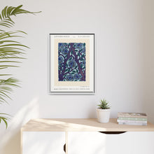Flower pattern Art Deco stencil print in oriental style