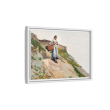 Girl Carrying a Basket (1882) by Winslow Homer