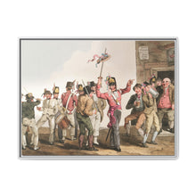 Illustration of thirty-third regiment from The Costume of Yorkshire (1814) by George Walker - NOMADEN ART GALLERY