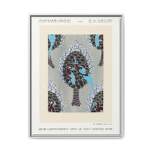 Art Nouveau bird pattern pochoir print in oriental style - NOMADEN ART GALLERY