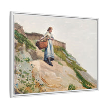 Girl Carrying a Basket (1882) by Winslow Homer