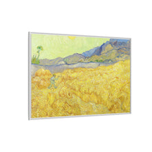 Van Gogh's Wheatfield with a reaper (1889) - NOMADEN ART GALLERY