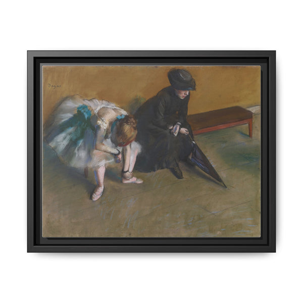 Waiting (c. 1882) by Edgar Degas - NOMADEN ART GALLERY
