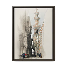 The minaret of the Mosque The Rhamree illustration by David Roberts (1796–1864). - NOMADEN ART GALLERY