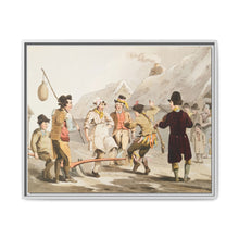 Illustration of the fool plough from The Costume of Yorkshire (1814) by George Walker - NOMADEN ART GALLERY