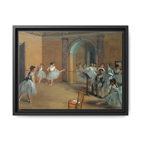 Edgar Degas's The Dance Foyer at the Opera on the rue Le Peletier (1872) - NOMADEN ART GALLERY