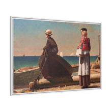 Dad's Coming (1873) by Winslow Homer
